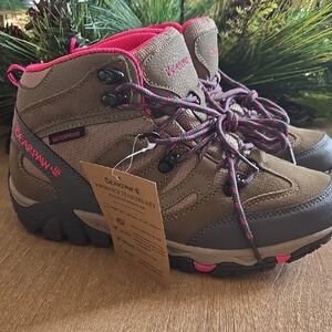 Bearpaw  Waterproof Hiking Boots - Brown and Pink